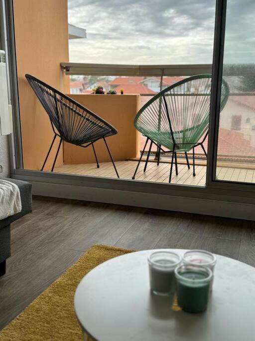 Cap Ocean Appartement T2 Cosy Avec Balcon A 1 Min De L'Ocean Капбретон Екстериор снимка